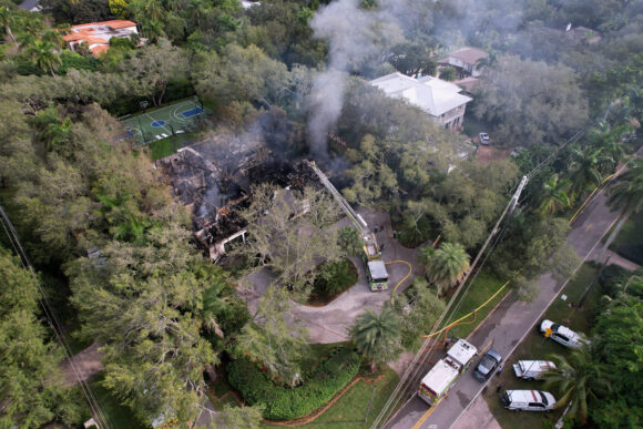 Fire Destroys Miami Heat Coach’s $6.5M Home in Coral Gables. No One Hurt.